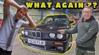 Rusty Floor and Sill repair on Colin Furze BMW E30