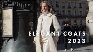 Elegant Coats 2023 and How to Layer Them | Parisian Vibe