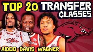 Meet The Transfers - Arkansas | Top 20 College Basketball Transfer Portal Class Rankings