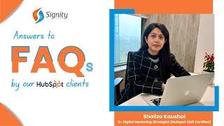 Answers to FAQs by our HubSpot Clients