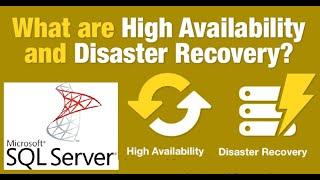 High Availability and Disaster Recovery in SQL server || Ms SQL