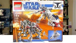 LEGO Star Wars 10195 Republic Dropship with AT-OT Review! (2009)