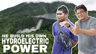 He Build his own HYDROELECTRIC POWER from scrap UNLIMITED ENERGY NO NEED GAS AND GRID ANYMORE