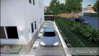 50X100 Feet Vill House Design | 5BHK House Design #exterior #house #design #modern #landscape #green