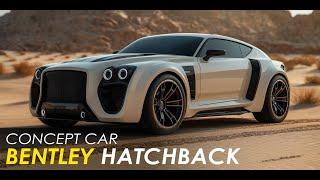 Bentley Hatchback Concept Car, AI Design