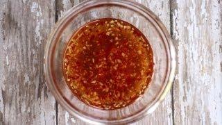 How to make Nuoc Mam (Vietnamese salad dressing)