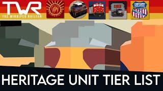 The Heritage Unit Tier List