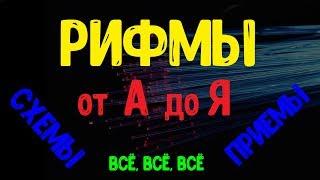 Панторифмы / Схемы и виды рифм - Всё о рифмах от А до Я [Часть 1]