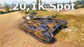 World of Tanks Vz. 71 Tesák - 20,1K Spot Damage