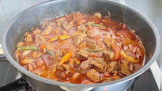 መረቅ ጥብስ አሰራር/Beef tibs