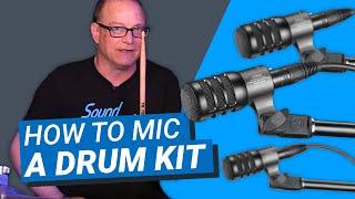 Pro Tips: How to Mic a Drum Kit for a Live Event