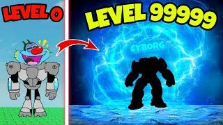 OGGY BECAME CYBORG GOD IN MEGA POWER TYCOON (ROBLOX)