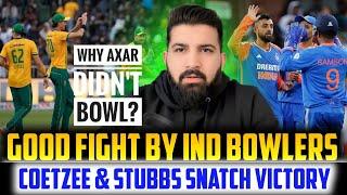 Varun Chakravarthy's fifer but India lost match from winning position, Why Axar not utilized?