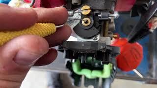 Hidden Adjustment Screw on Walbro Style Carburetors