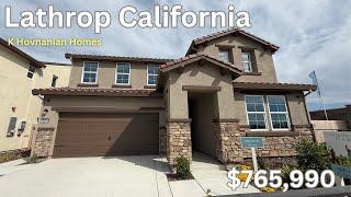 Touring (houses for sale in lathrop california) at the KHov Homes in Lathrop CA. Starting $765k