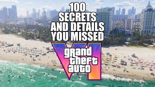 100 Secrets and Details You Missed in the GTA 6 Trailer (Breakdown & Analysis)