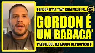 EXCLUSIVO! PREGUIÇA DETONA GORDON RYAN E SUGERE MALDADE EM POLÊMICA