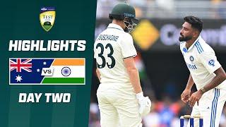 Australia v India 2024-25 | Third Test | Day Two