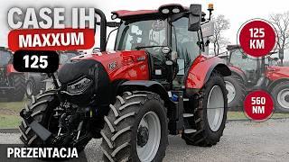 CASE IH MAXXUM 125 [Active Drive 8]  - wielozadaniowy i wszechstronny | Prezentacja / test ciągnika