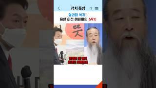 점쟁이 말 듣고 옮겼던 대통령실 이제 정상으로 돌아갑니다