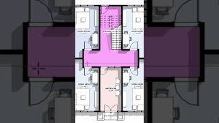 Section in REVIT 2023 #bim #revit #architecture #design #curvedstaircase #d5render #drawing