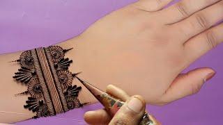 New Mandala Henna Design||Henna Design Eid 2022||Mandala Mehendi Design||Easy Circle Mehandi Designs