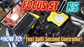 Focus ST - How to Test Split Second Controller!  #bigturbofocusst