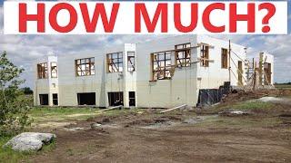 How Much My 6000sf DIY ICF House Cost