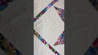 Final Touches on the Lonestar Quilt – Micro Quilting & Design Ideas! #ytshorts_