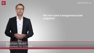 Erbengemeinschaft auflösen | NDEEX