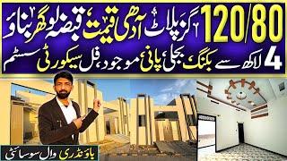 120 yards plot for sale in karachi | Cheap Price Plot for Sale