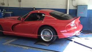 Dodge Viper GTS w 250 shot nitrous on the dyno