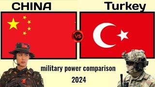 China vs turkey military power comparison 2024|turkey vs China military power 2024