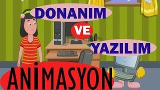 donanım ve yazılım  animasyon | Bilişim teknolojileri dersi