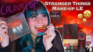 Colourpop Stranger Things LE | Die beste Halloween Makeup LE EVER ?!  Swatches + Look Tutorial 