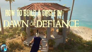 CREATE a Circle in Dawn of Defiance Like a PRO!