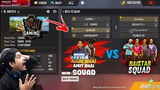 Raistar squad Vs Ajjubhai 94 Squad , Amit bhai , Gyan Gaming , Lokesh gamer , A_S Gaming , @Rai live