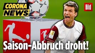  Corona-Alarm in der Bundesliga: Jetzt droht der Saison-Abbruch! | Corona-Update LIVE