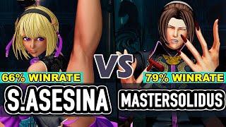 KOF XV ▰ SHERMIE ASESINA (Shermie/Athena/Leona) vs MASTERSOLIDUS (Iori/Duo Lon/Heidern)