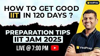 How to Prepare for IIT JAM 2025 in 120 Days | Preparation Tips | Strategy | VedPrep Chem Academy