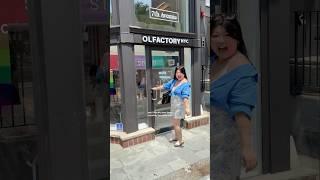 TRYING THE VIRAL CUSTOM PERFUME BAR  OLFACTORYNYC VLOG #perfume