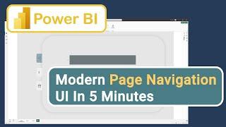 Add A Modern Page Navigation UI In 5 Minutes In Power BI