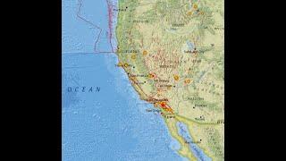 Latest California Earthquake activity. Tuesday 11/12/2024