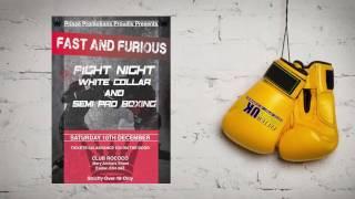 White Collar Boxing - Darren Brown VS Hamza Khalil Highlights