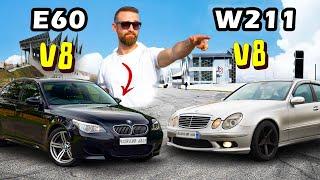 ლეგენდარული ბრძოლა - BMW E60 vs MB W211