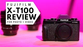 FujiFilm X-T100 Review for PHOTO and VIDEO | Best Beginner Camera???