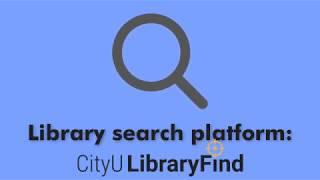 Introducing: CityU LibraryFind!