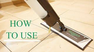 How to use the UNGER erGO! clean floor cleaning system