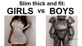 BOYS VS GIRLS MEMES BEST COMMENTS