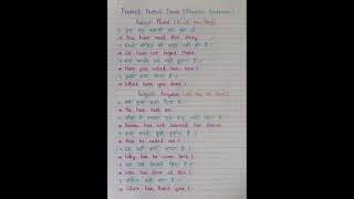 Daily use English sentences (Present Perfect Tense) #shorts#english#education#englishspeaking